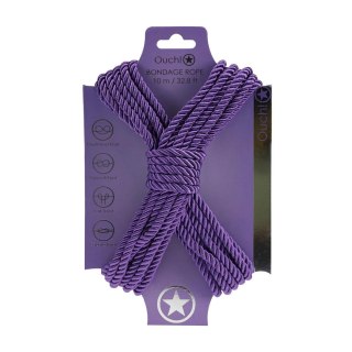 Polyester Bondage Rope - 32.8 ft / 10 m - Purple