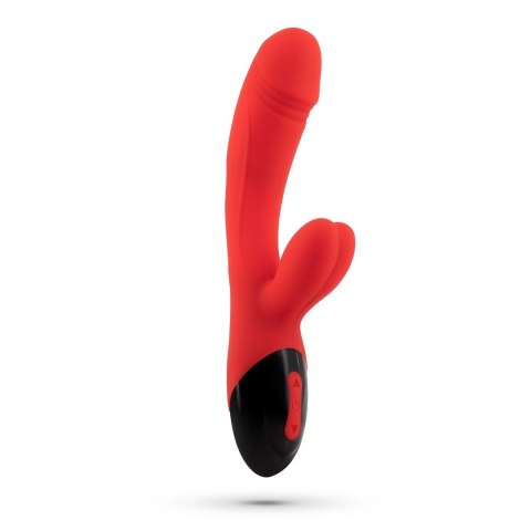 Crushious Dare Dong Red - Wielofunkcyjny Model Intymny z Wibracjami USB