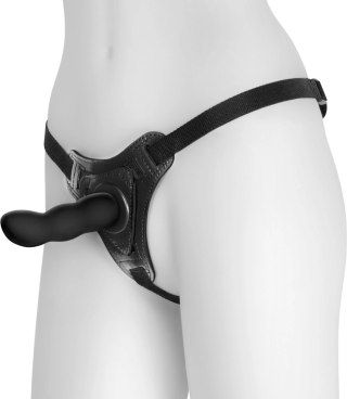 Crushious Snapper czarny system uprzęży z anatomiczną nakładką 12,5 cm