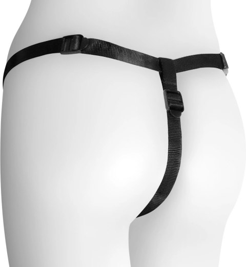 Crushious Snapper czarny system uprzęży z anatomiczną nakładką 12,5 cm