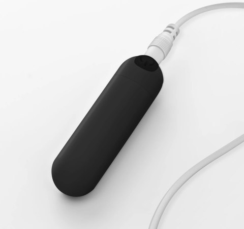 Crushious iMoan Wibrujący Mini Masażer USB Czarny 10 Trybow 7,6 cm