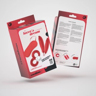 Lover's Dream Zestaw Akcesoriow Bondage Startowy 4 Elementy Czerwony