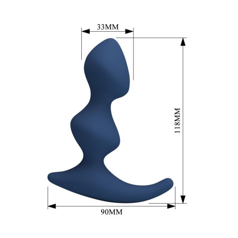 Mr. Play David Silicone Prostate Massager