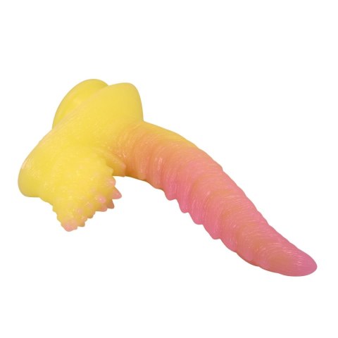 Power Monsters Flamebeast - 22.5 cm Rippled Monster Silicone Dildo