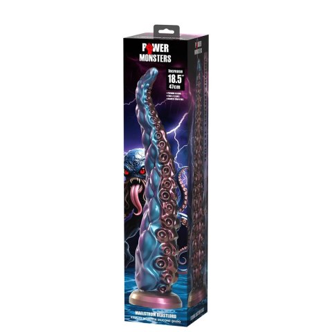 Power Monsters Maelstrom Beastlord - 47 cm Rippled Monster Silicone Dildo