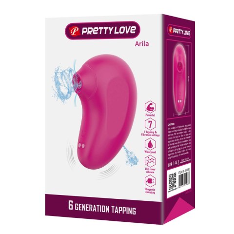 Pretty Love Arila Silicone Clitoral Suction Vibrator
