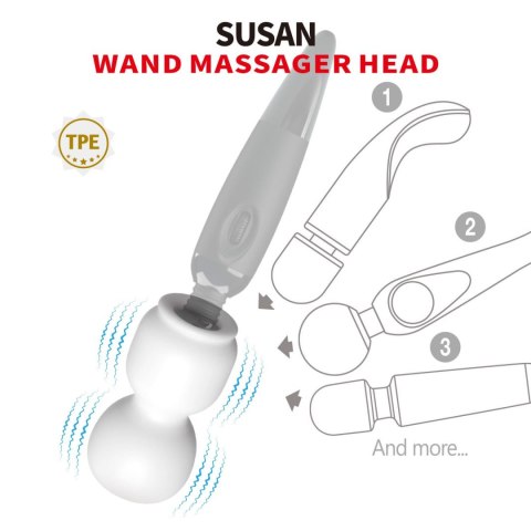 Pretty Love Power Head Susan Wand Massager Head