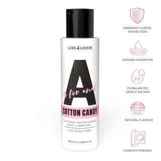 Anal Lubricant A Is for Cotton Candy 120 ml