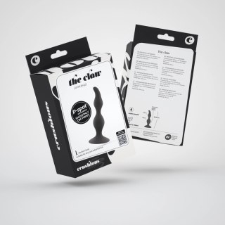 Crushious The Claw anatomiczna wtyczka silikonowa czarna 11 cm