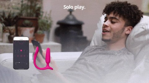 Lovense Lush Anal Pink - Interaktywna Maszyna Intymna z Oświetleniem LED