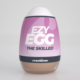 Crushious Ezy Egg The Skilled Fioletowy Model Intymny TPE ABS