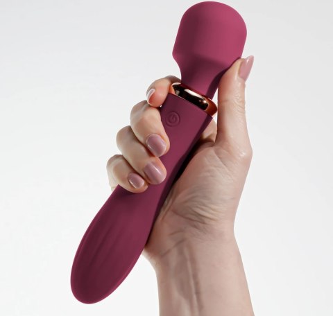 Crushious Jinx Dual Wand Model z funkcją podgrzewania, kolor Red Wine