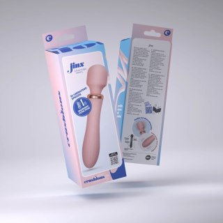 Crushious Jinx Dual Wand z funkcją podgrzewania Rose Wine 21 cm