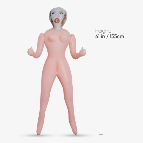 Crushious Marta The Stewardess Lalka Pneumatyczna 155 cm 3 Strefy