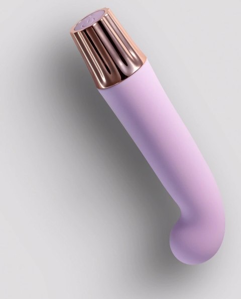 Crushious Mellow Gee Mini - fioletowa maszyna intymna punktowa 13,5 cm