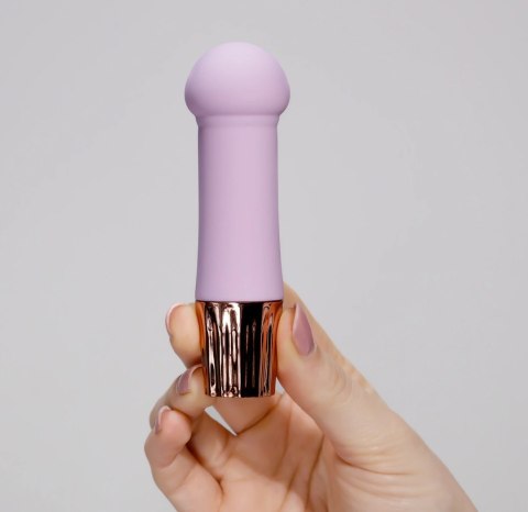 Crushious Mellow Puff Mini Wand Lawendowy - Kompaktowy Masażer 10 Trybow