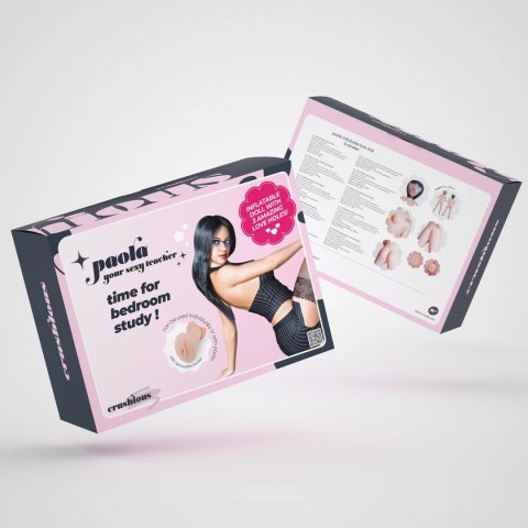 Crushious Paola The Teacher - dmuchana figura z wymiennym modułem intymnym 155 cm