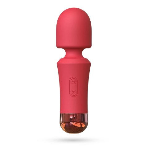Crushious Wanda Mini Bezprzewodowy Masażer USB Terracotta 12,5 cm