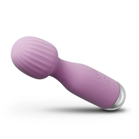 Crushious Wanderlust Mini Wand Massager Lilac 15 cm silikonowy USB