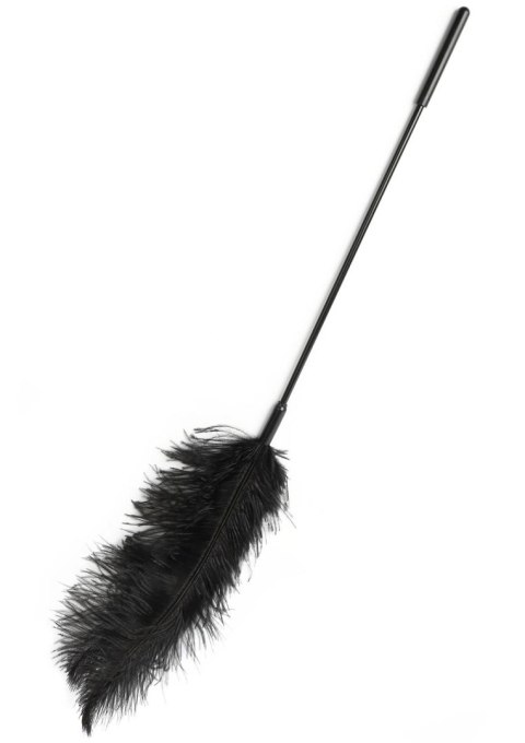 Double Feather Tickler Black