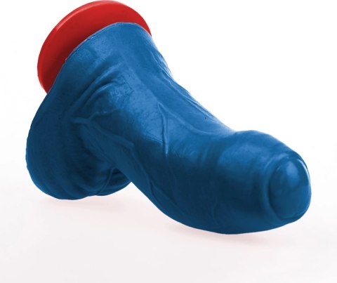 Buri S Intymny Model Zakrzywiony z Przyssawką 14 cm Niebieski