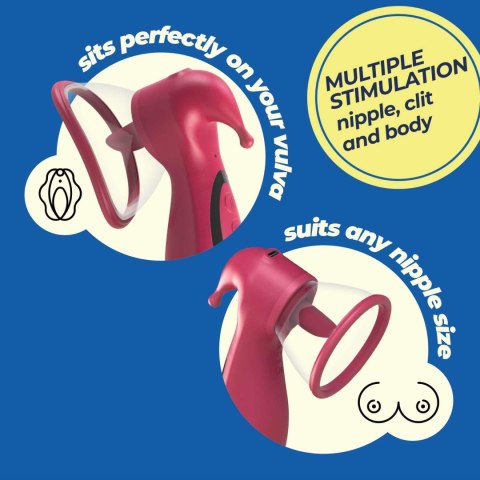 CRUSHIOUS SACI CLITORAL AND NIPPLE STIMULATOR WITH SUCTION