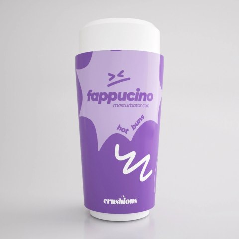 Crushious Fappucino Hot Buns Purple - model anatomiczny z teksturowanym wnętrzem