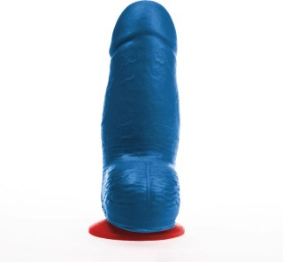 Dagr S Blue - Model anatomiczny z przyssawką, 16 cm, PVC
