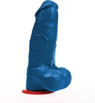 Fuck & Fist Freyr Model M - niebieska anatomiczna forma z przyssawką 20 cm