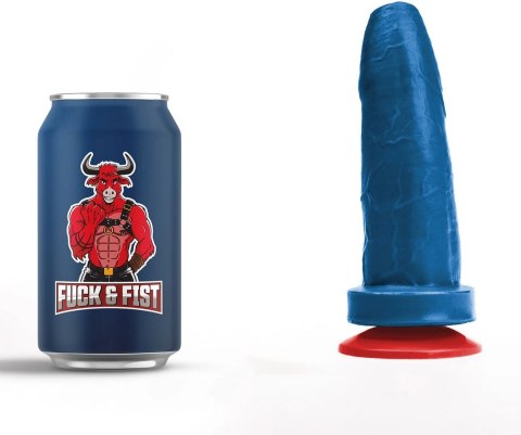 Fuck & Fist Magni S Model Blue - Anatomiczny Akcesorium Intymny z Przyssawką 14 cm