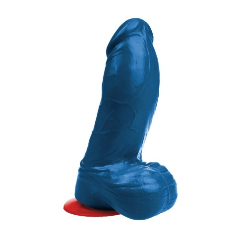 Fuck & Fist Thor XL Curved Blue 21 cm anatomiczny model z przyssawką