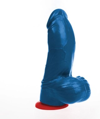 Fuck & Fist Thor M - anatomiczny model intymny, niebieski, 15 cm, przyssawka