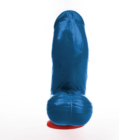 Fuck & Fist Thor M - anatomiczny model intymny, niebieski, 15 cm, przyssawka