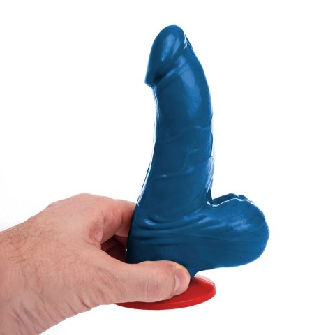 Fuck & Fist Thor S model anatomiczny z przyssawką, 16 cm, niebieski