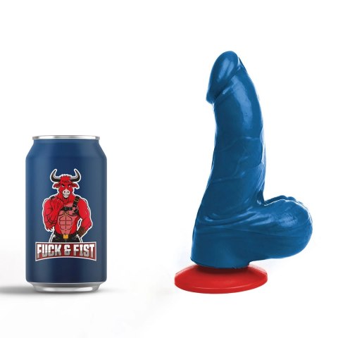 Fuck & Fist Thor S model anatomiczny z przyssawką, 16 cm, niebieski
