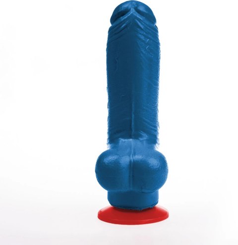 Fuck Fist Tyr M anatomiczny model intymny z przyssawką 13 cm niebieski