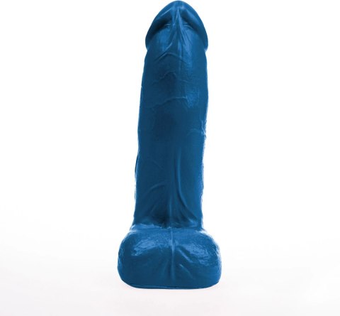 Hoenir L Model Blue - Anatomiczny Przyrząd Intymny z Przyssawką 20 cm