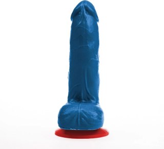 Hoenir S model Blue - anatomiczny model z przyssawką 23 cm PVC