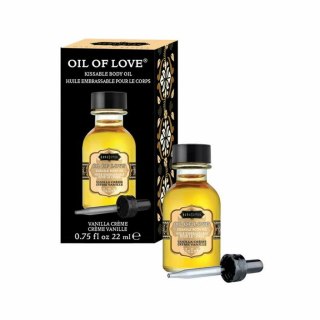 Kama Sutra Oil of Love Vanilla Creme 22 ml - olejek rozgrzewający o aromacie wanilii