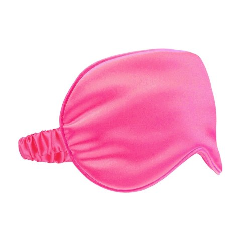 LoversPremium Satin Mask Pink - jedwabista maska na oczy rożowa
