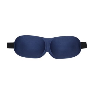 Loving Joy 3D Mask Navy - anatomiczna opaska na oczy z miękką tkaniną