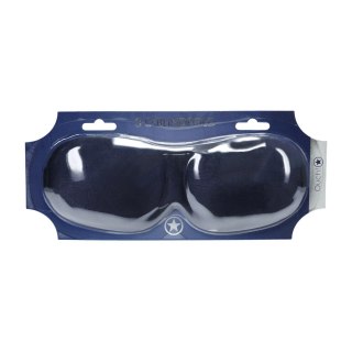 Loving Joy 3D Mask Navy - anatomiczna opaska na oczy z miękką tkaniną
