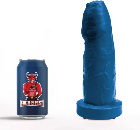 Magni L Model Intymny 21 cm Niebieski z Przyssawką PVC