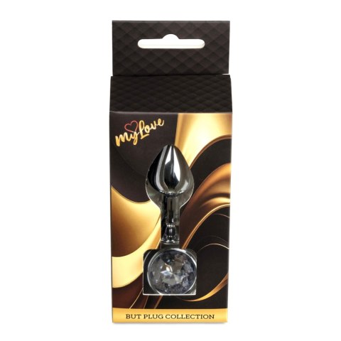 MyLove Toys - Jewellery Silver PLUG- Clear