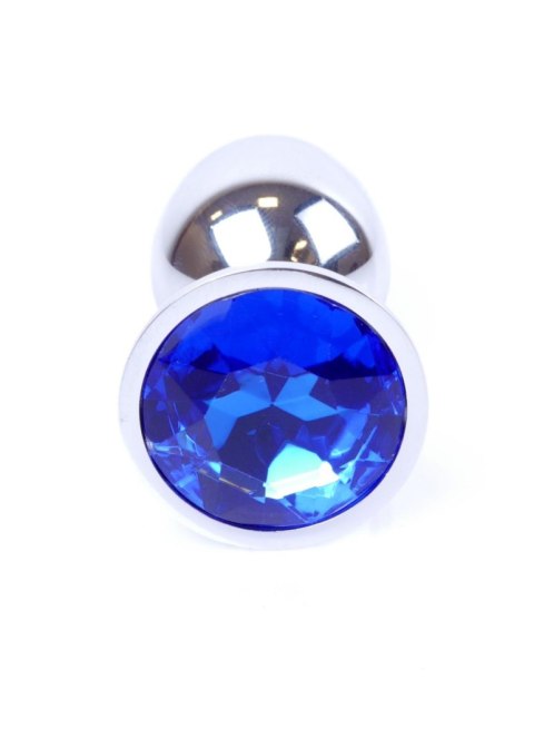 MyLove Toys - Jewellery Silver PLUG- Dark Blue