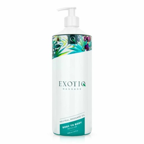 Exotiq Body To Body Oil 1L - Profesjonalny olejek do masażu, gęsta formuła