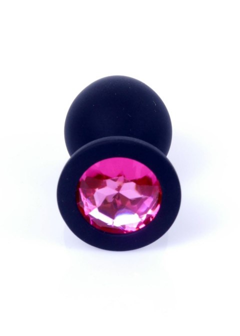 MyLove Toys - Jewellery Black Silicone PLUG Medium
