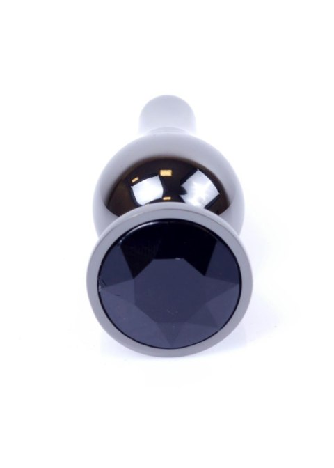 MyLove Toys - Jewellery Dark Silver BUTT PLUG- Black