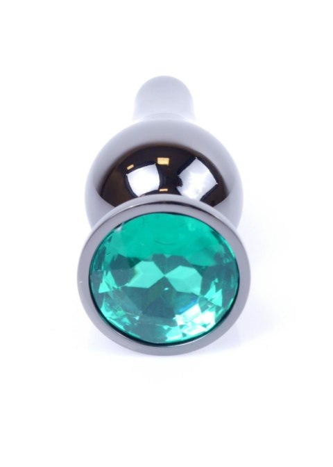 MyLove Toys - Jewellery Dark Silver BUTT PLUG- Green