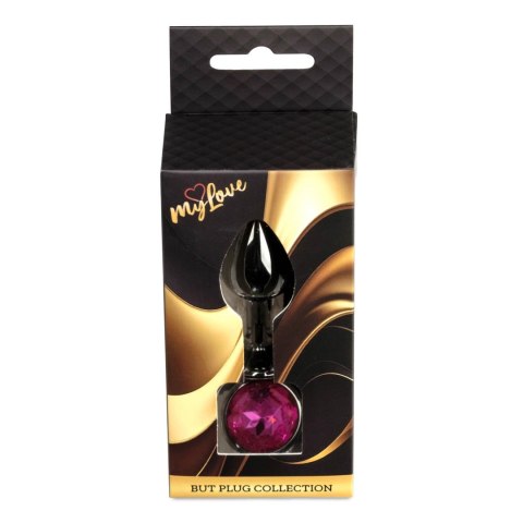 MyLove Toys - Jewellery Dark Silver PLUG- Pink